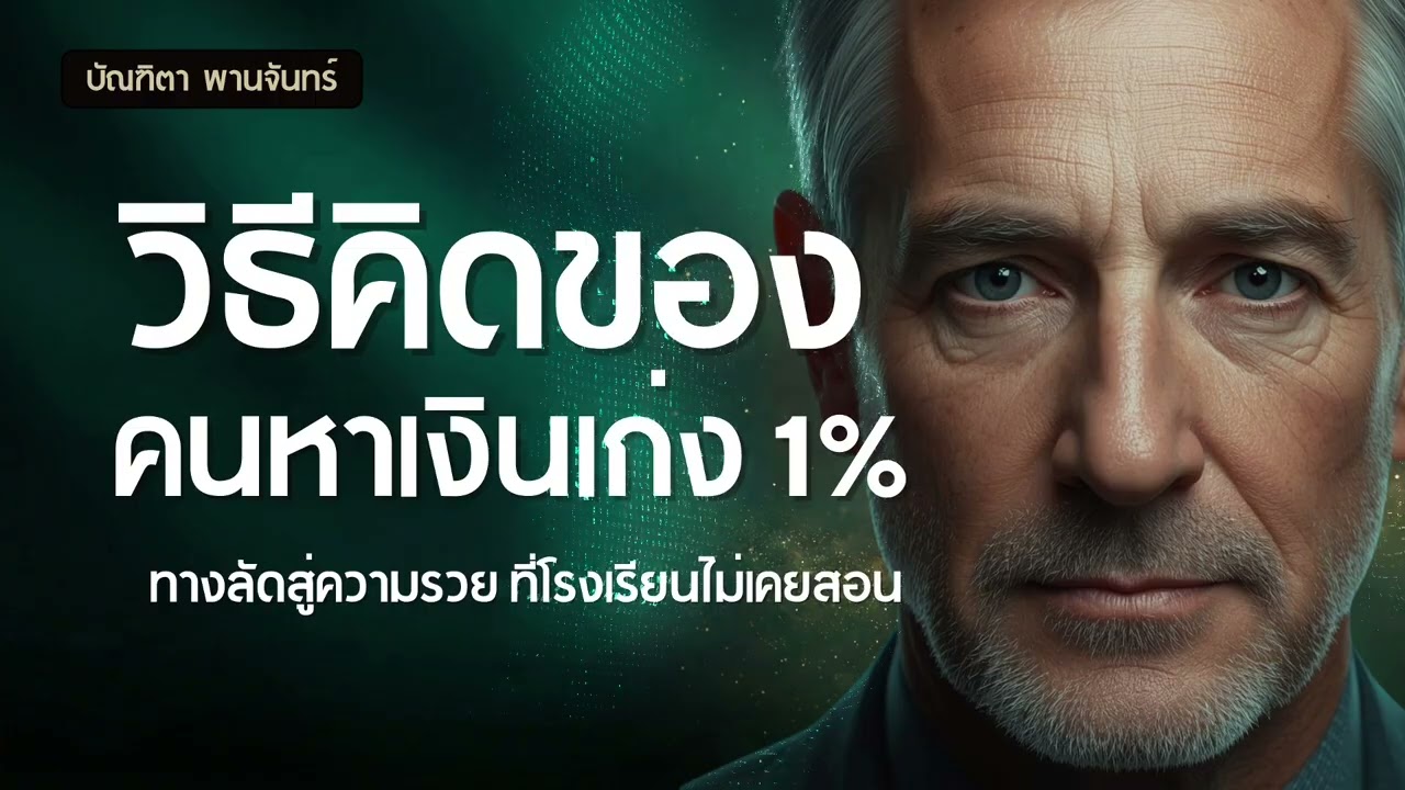 วิธีคิดคนหาเงินเก่ง1% ทางลัดความรวยที่โรงเรียนไม่เคยสอน | พอดแคสต์ | บัณฑิตา พานจันทร์