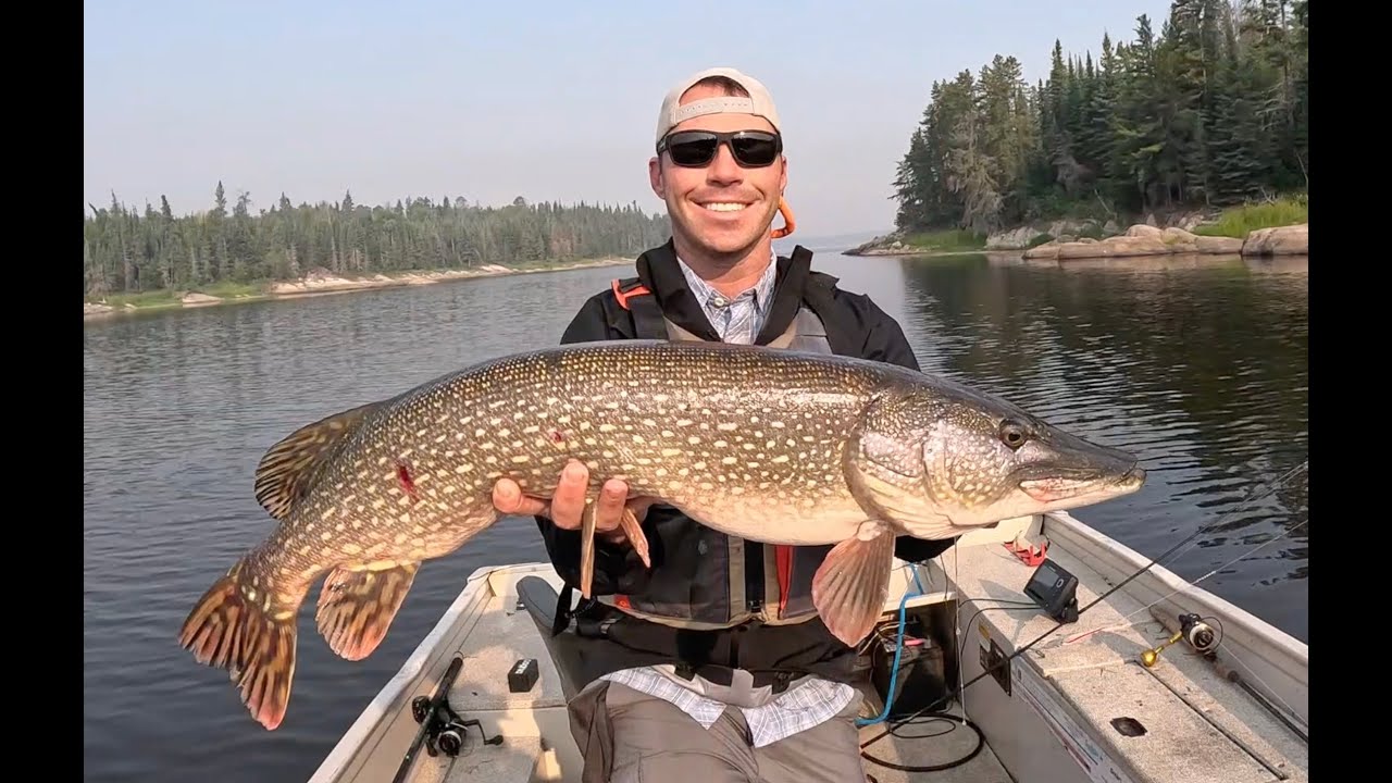 Big Pike and Bass Fishing in Ontario Canada at Separation Lake (ep. 2)