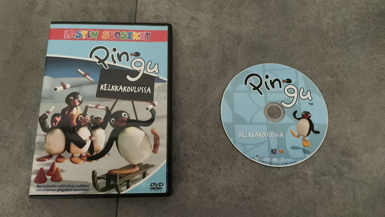 Pingu’s Sledge Academy Finnish DVD Walkthrough