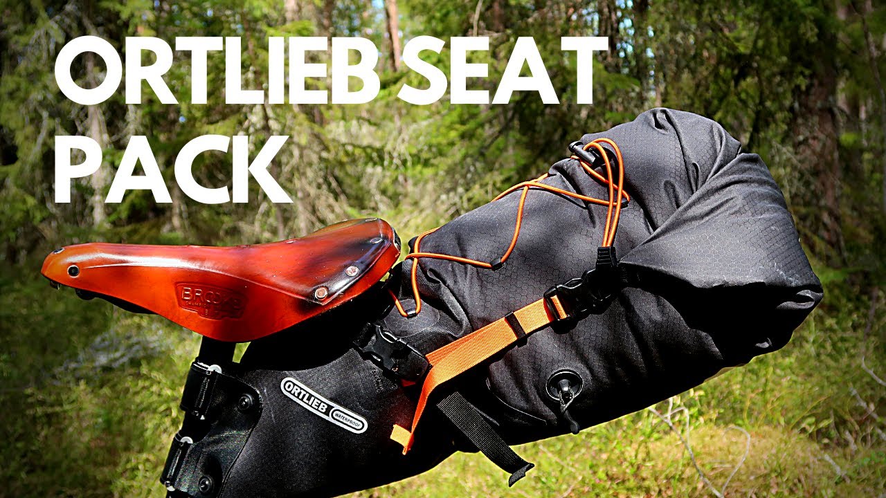 Обзор сумки-седла Ortlieb Seat Pack — 100% водонепроницаемая