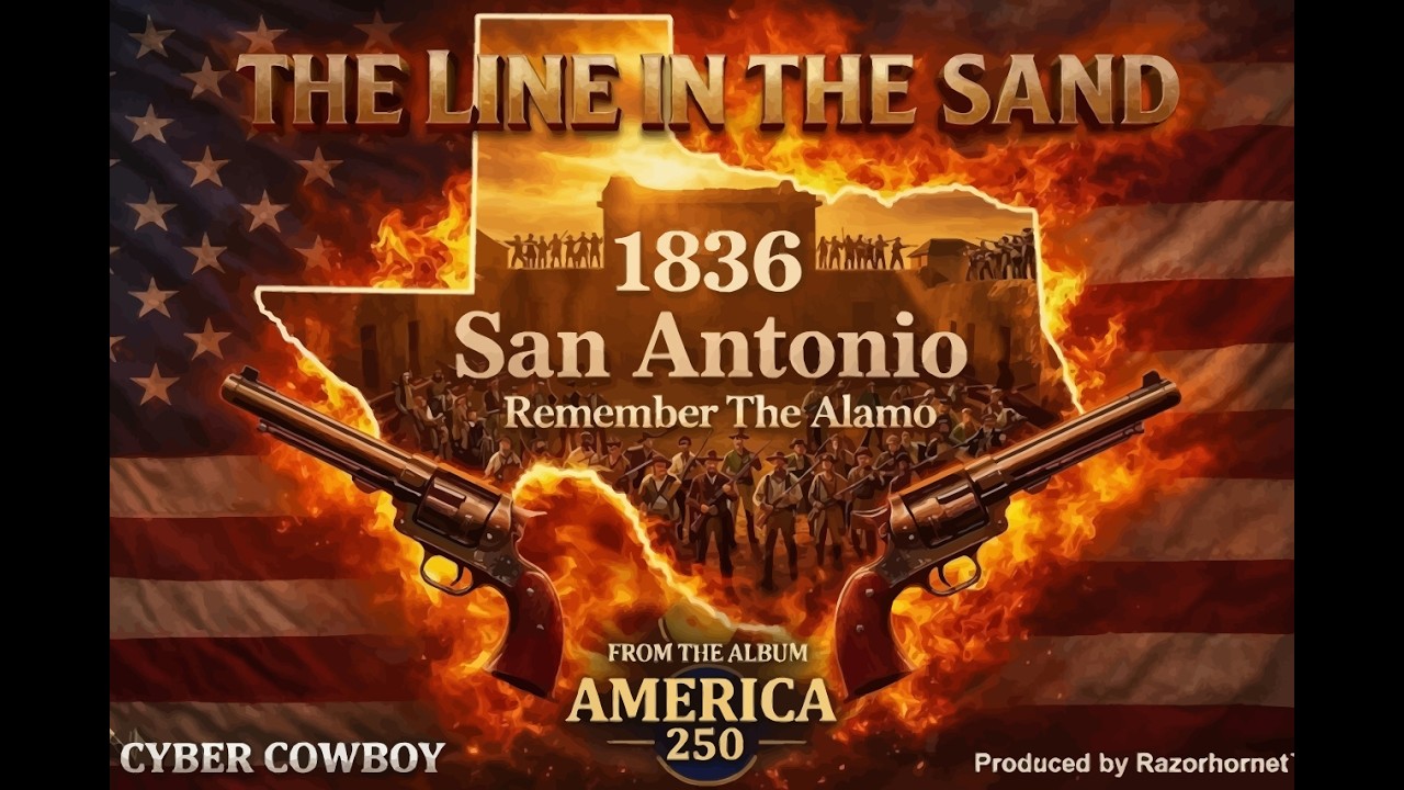 Line in the Sand : Remember The Alamo : America 250