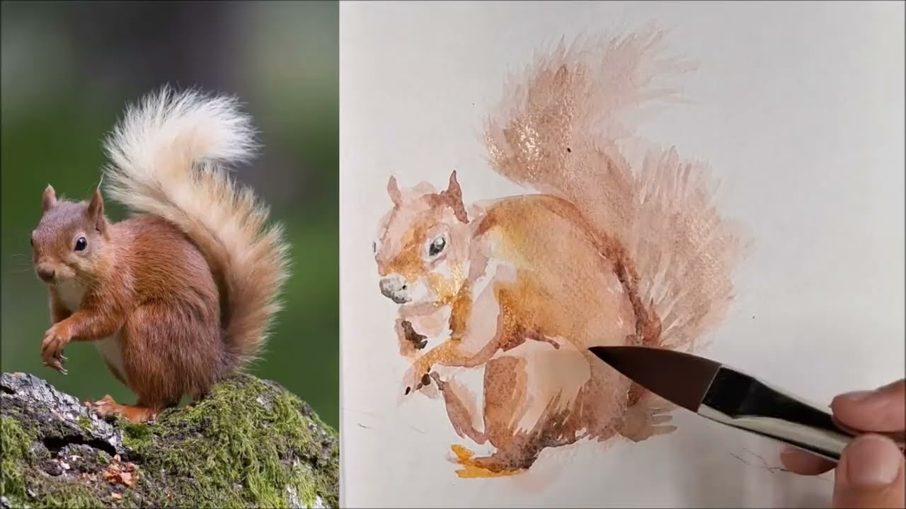#119: Aquarell speed up-demo 