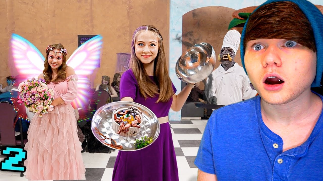 Roblox Monster Restaurant In Real Life @shilohandbros REACTION!