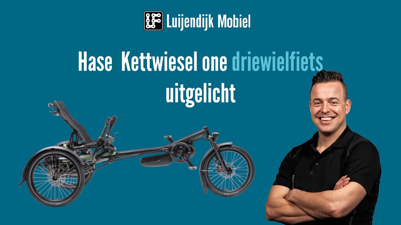 Haze Kettwiesel one driewielfiets uitgelicht - Luijendijk Mobiel