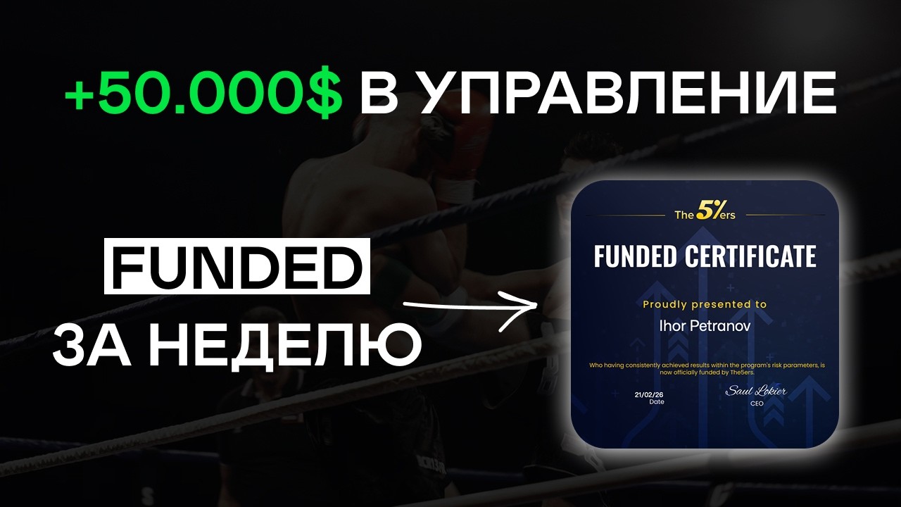 +$50,000 Funded за 7 дней | Как я прохожу проп-челленджи за неделю