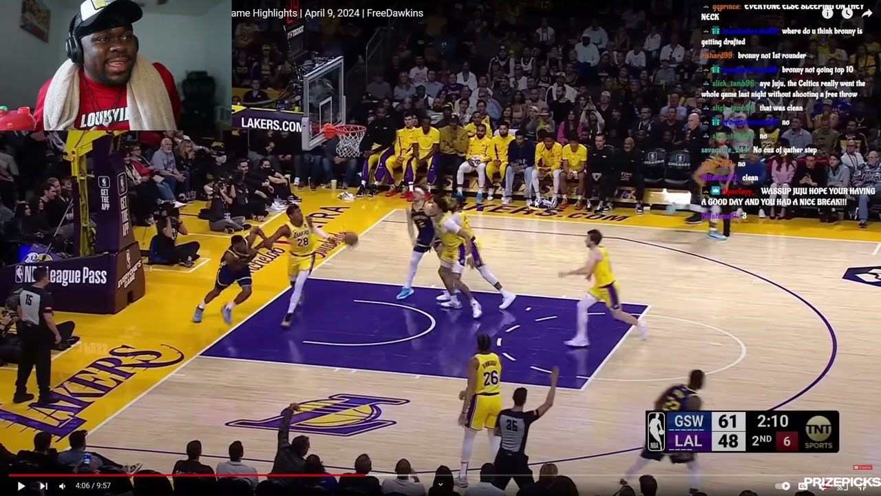 JuJuReacts To Los Angelas Lakers vs Golden State Warriors | Full Game Highlights