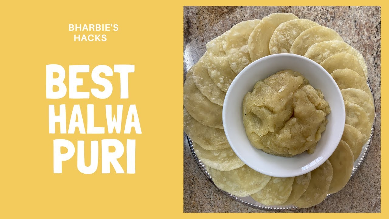 Best Halwa Puri Recipe! | Bharbie's Hacks