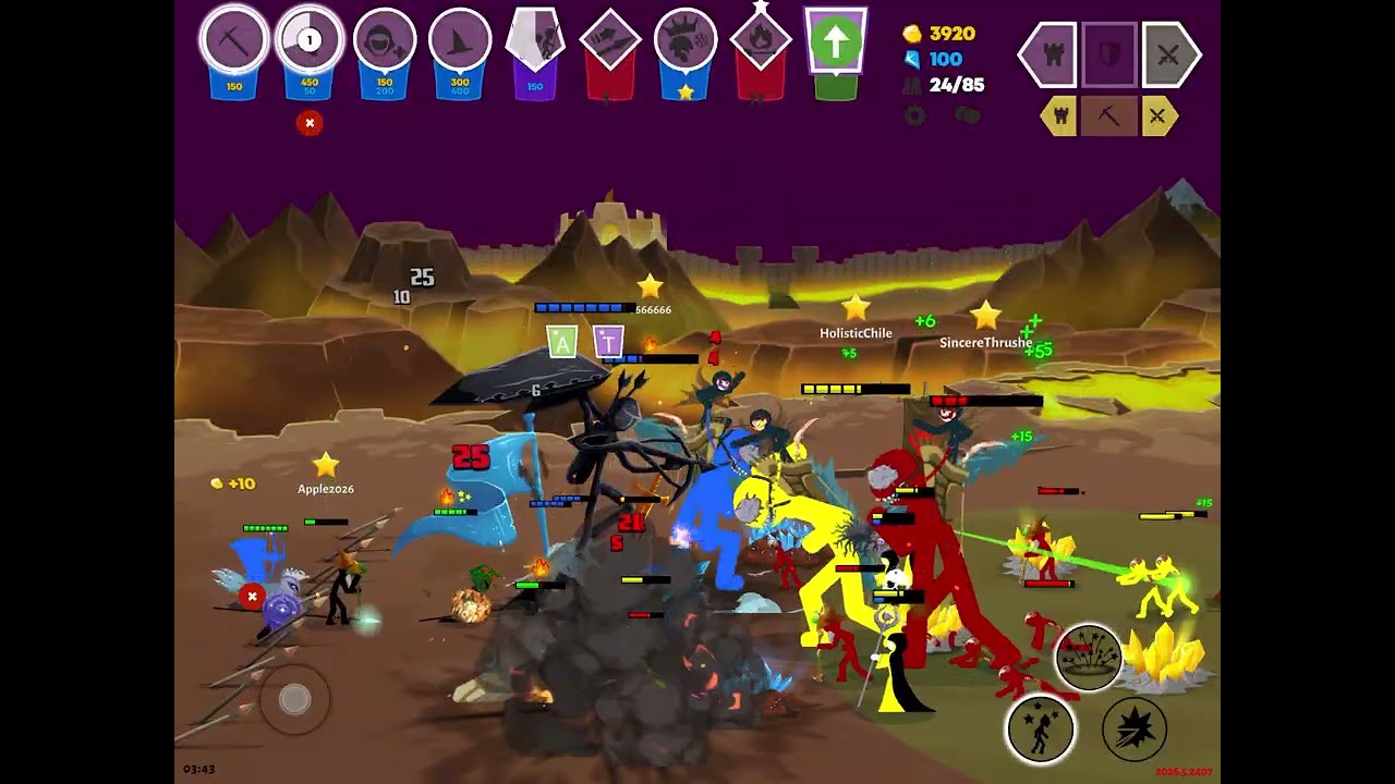 Stick war Saga Units and Generals