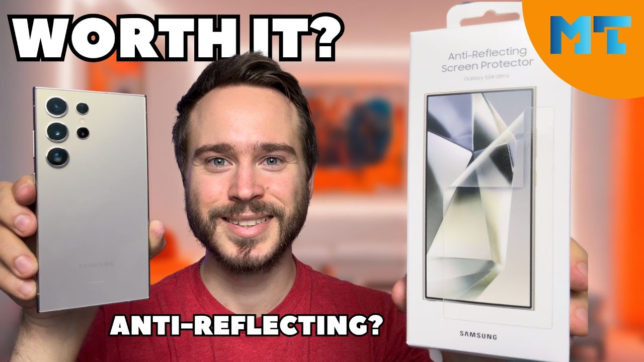 Samsung Anti-Reflecting Screen Protector Install + Review | Galaxy S24 Ultra