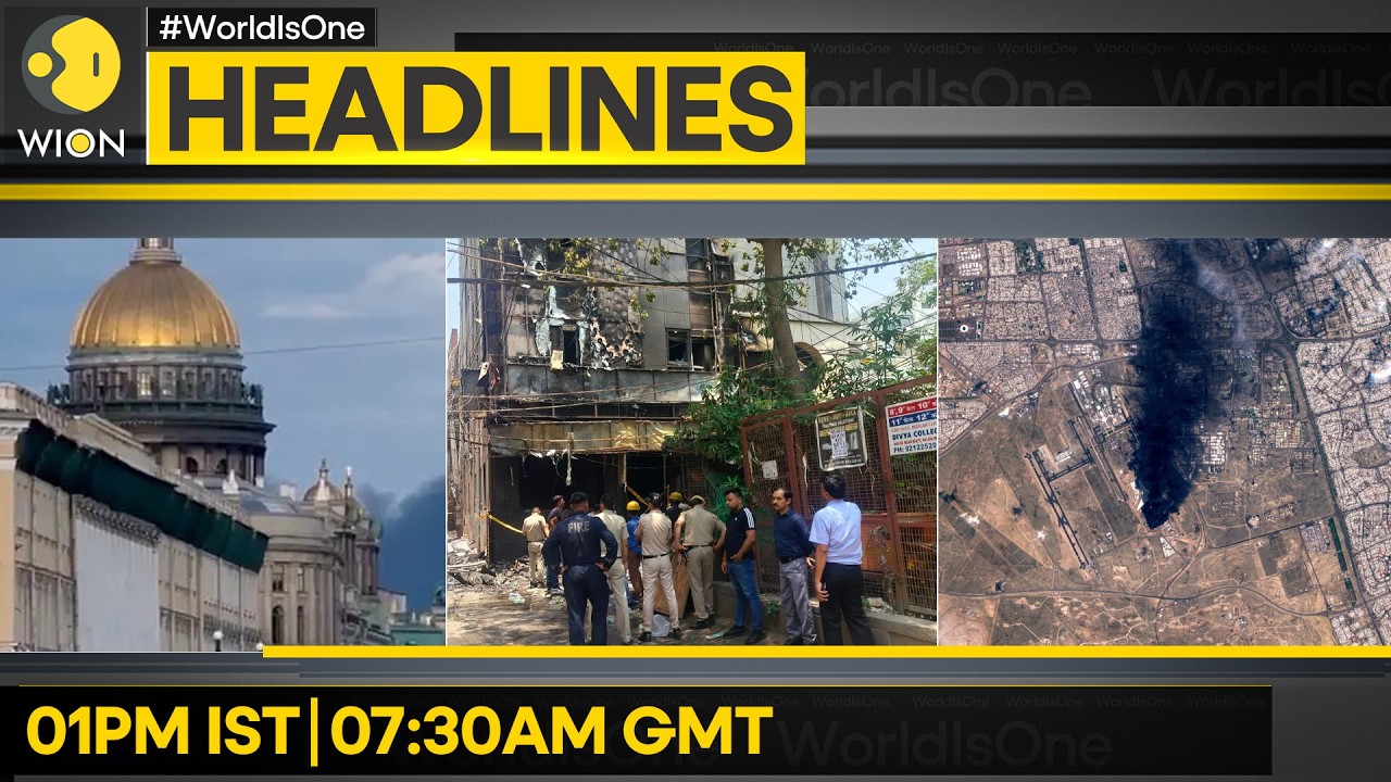 Delhi Fire: 21 Dead In Malviya Nagar Fire | Iran Drone Strike Hits Kuwait Airport | HEADLINES