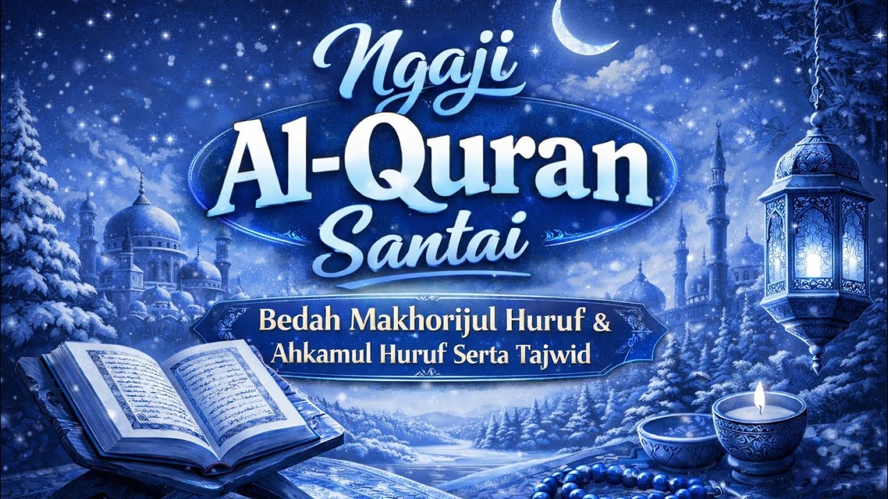 🔴 LIVE Belajar Ngaji Al-Qur'an. 01-03-2026