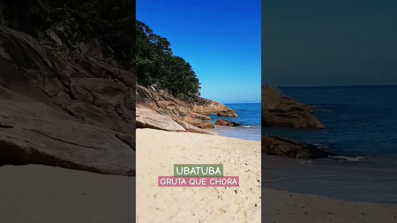 GRUTA QUE CHORA UBATUBA #grutaquechora #gruta