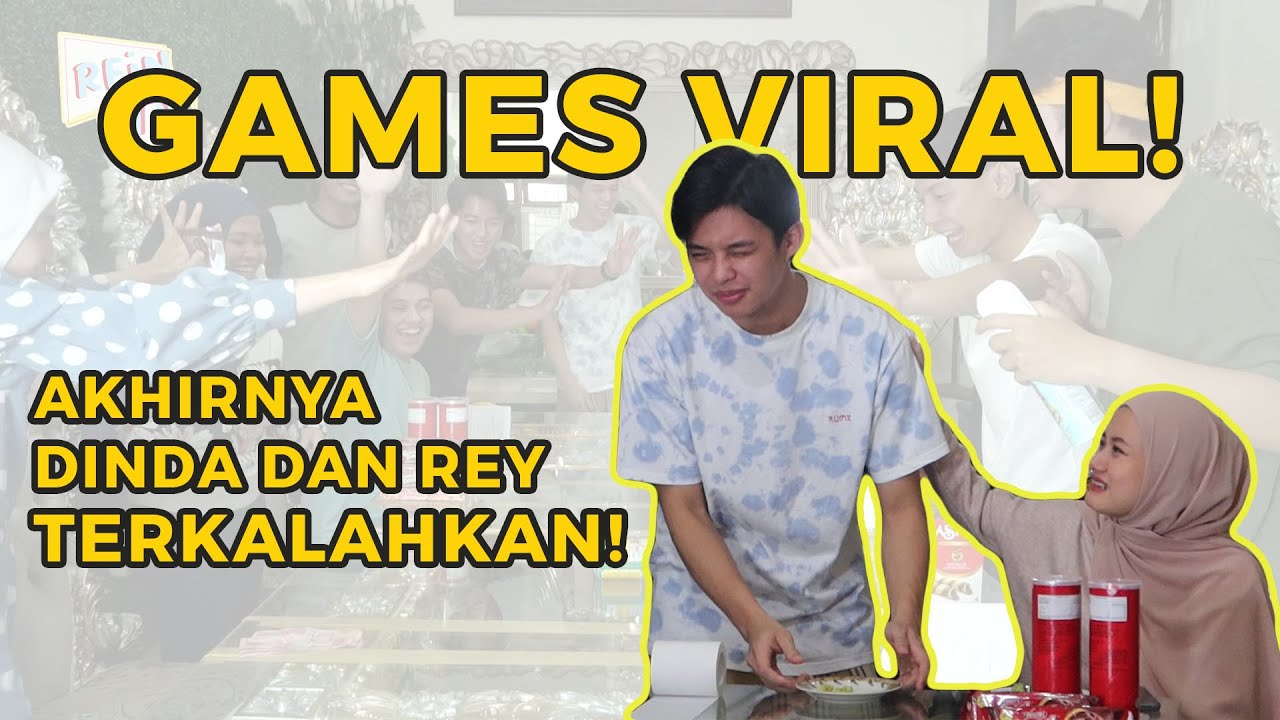 MAIN GAMES! PERTAMA KALINYA REY DINDA KALAH!