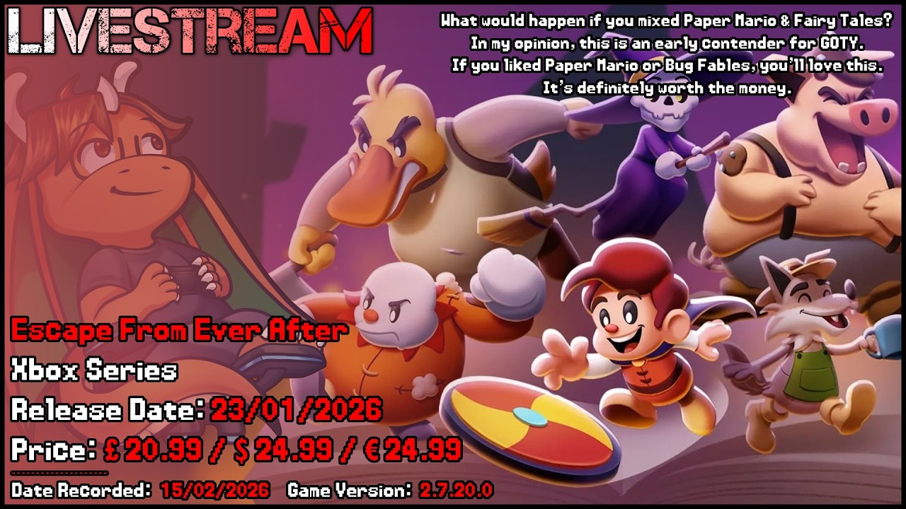 Livestream - Escape From Ever After (Xbox Series) - #EscapeFromEverAfter