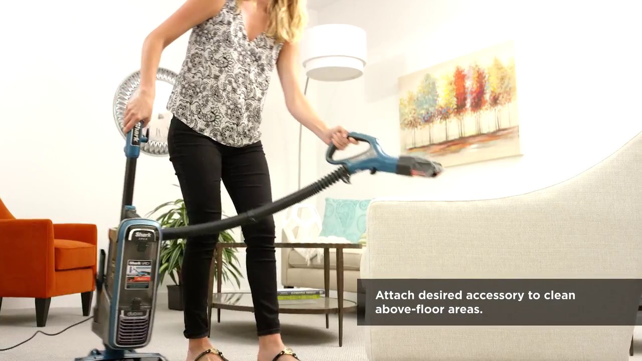 Shark® APEX™ DuoClean® – How do I use Powered Lift-Away® mode?