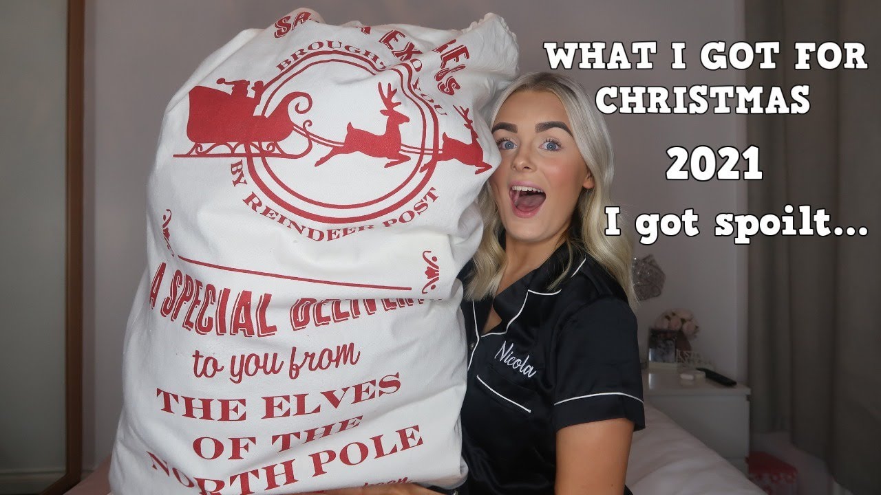 WHAT I GOT FOR CHRISTMAS 2021/I'm so spoilt...
