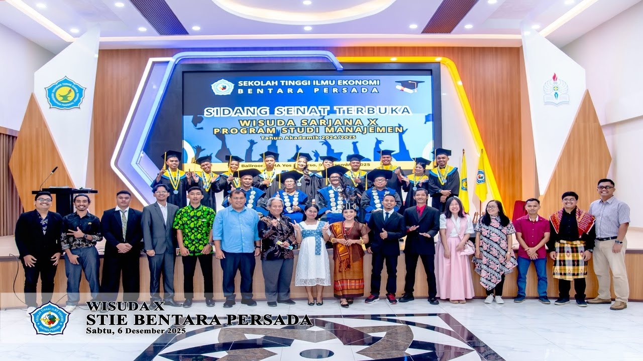 🎓 Wisuda STIE Bentara Persada 2025 | Awal Langkah Menuju Masa Depan