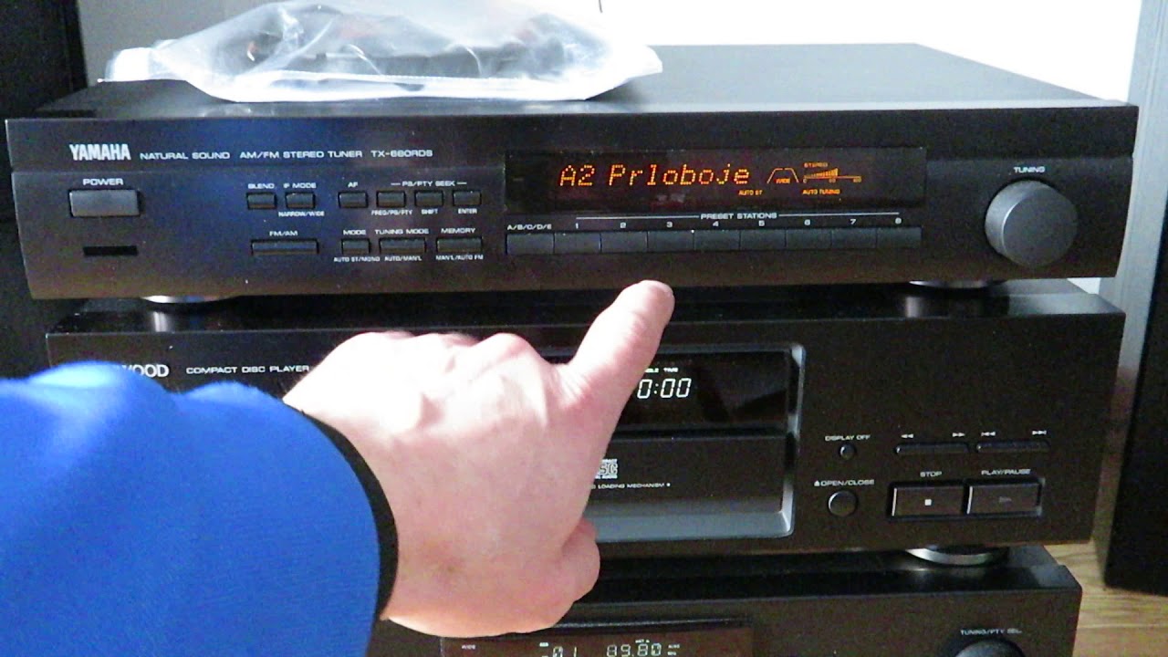 YAMAHA TX-680RDS Świetny tuner, doskonałe brzmienie!