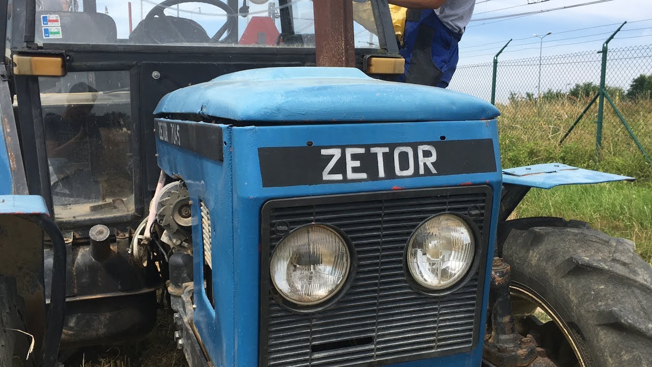 Zetor 7045 Barley Harvest 2019