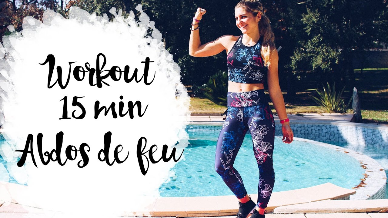 Workout 15min d'Abdos de feu pour un Ventre musclé 💪