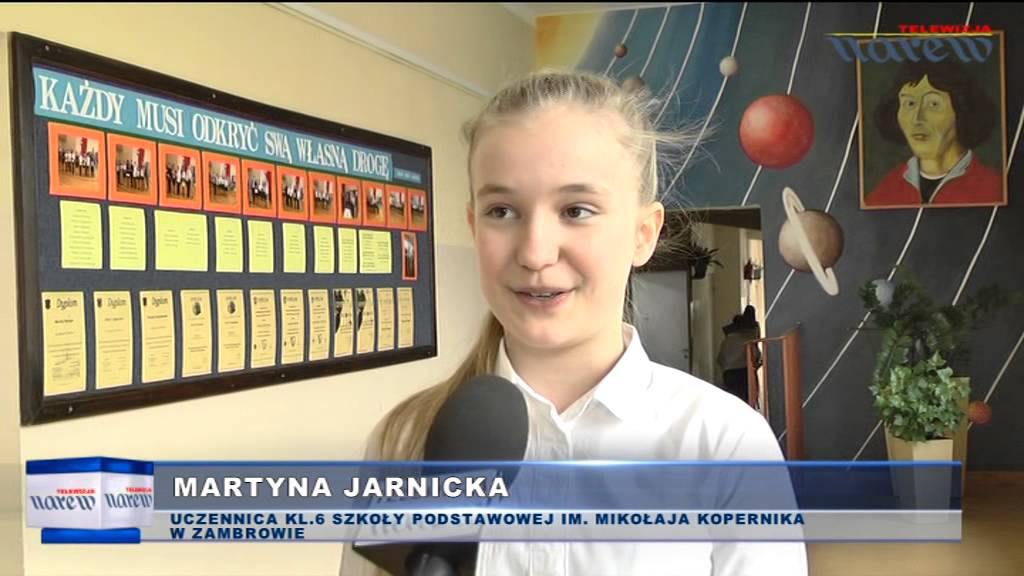 Święto Patrona w Szkole Podstawowej nr 5 im Mikołaja Kopernika w Zambrowie