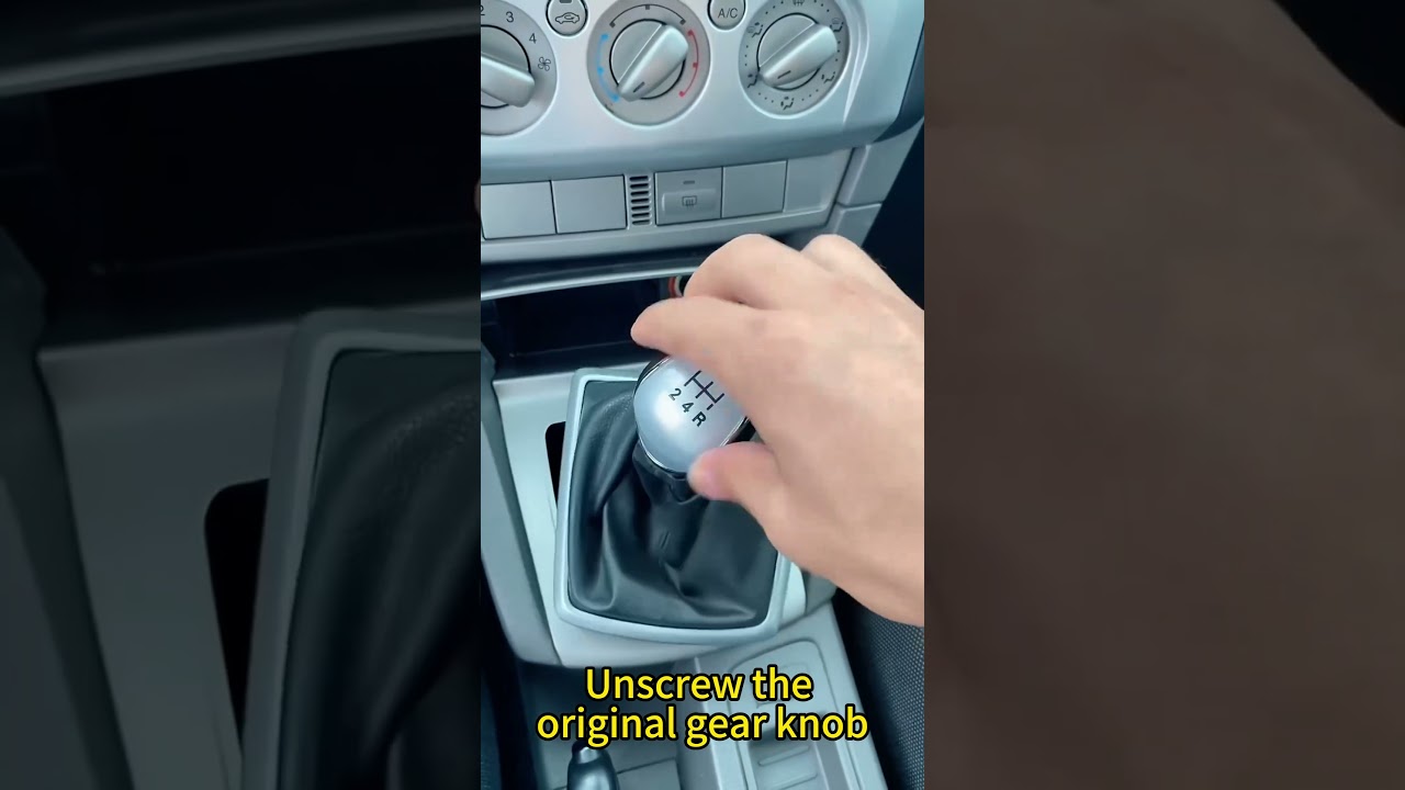 How to Replace a Ford Focus Gear Knob？ #shiftknob #gearknob #carpart