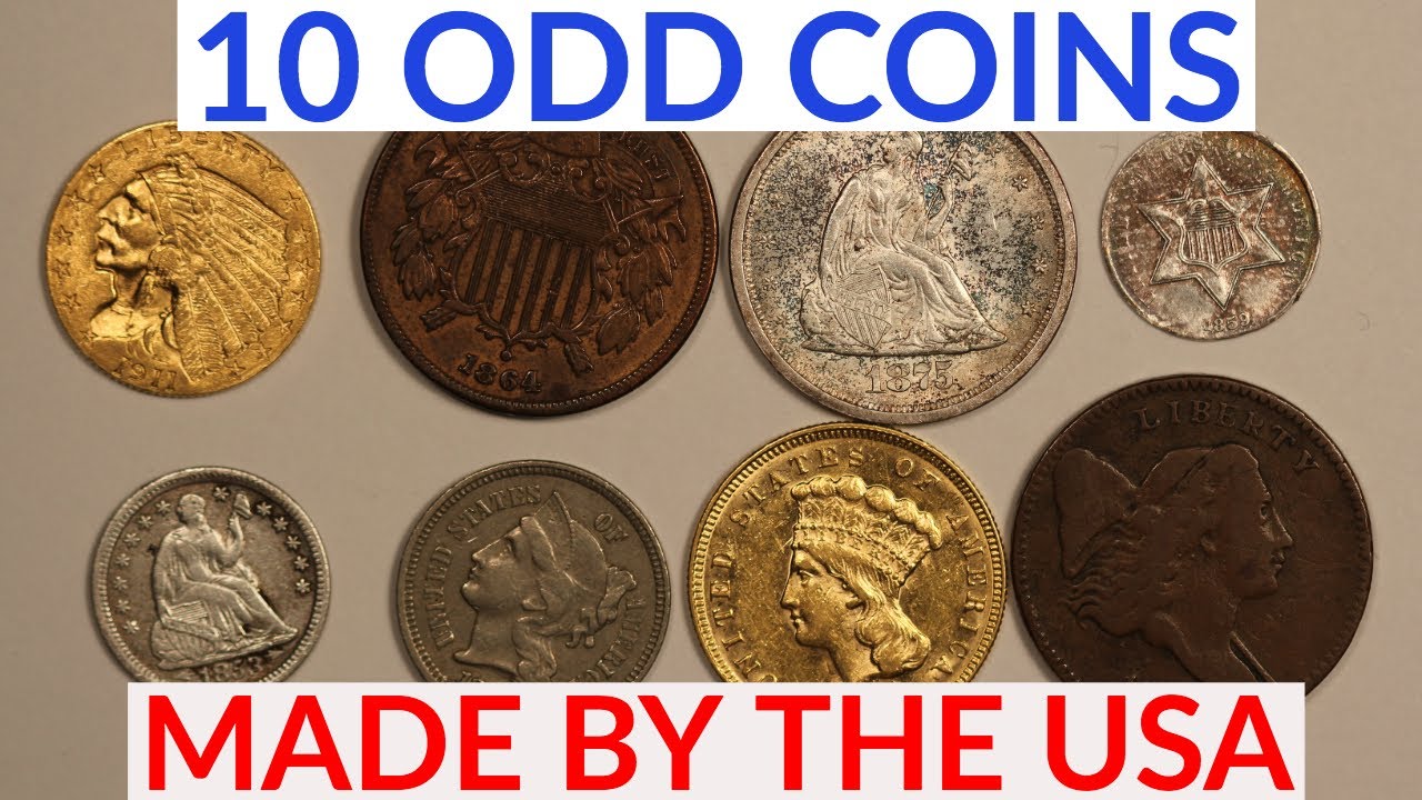 10 WEIRD COINS Made by the USA that you probably never knew about
