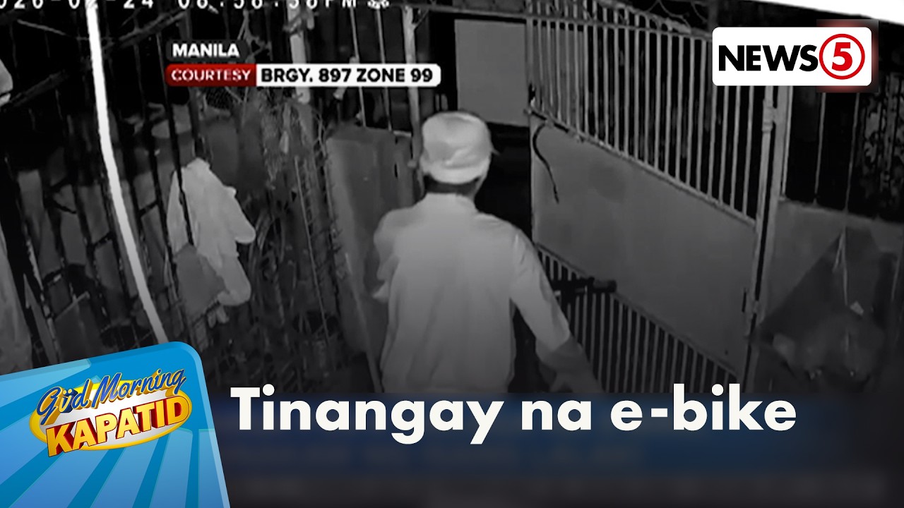 Nasa P35-K halaga na e-bike, ninakaw ng isang lalaki | Gud Morning Kapatid