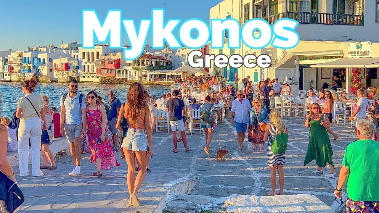 Mykonos, Greece 🇬🇷 | A Luxurious Oasis for the Elite and Celebrities | 4K 60fps HDR Walking Tour
