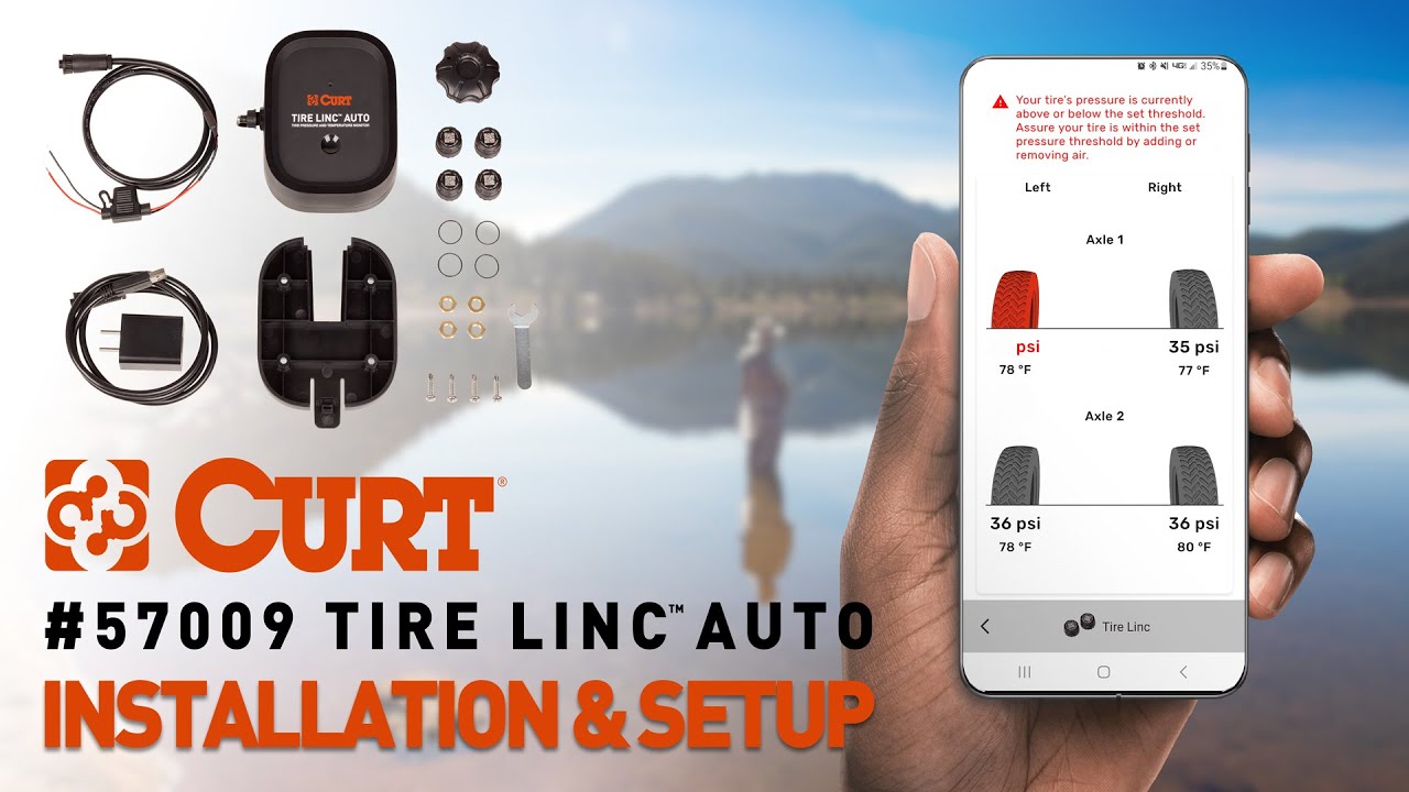 CURT Tire Linc™ Auto TPMS | Step by Step Installation Guide and Setup Procedures