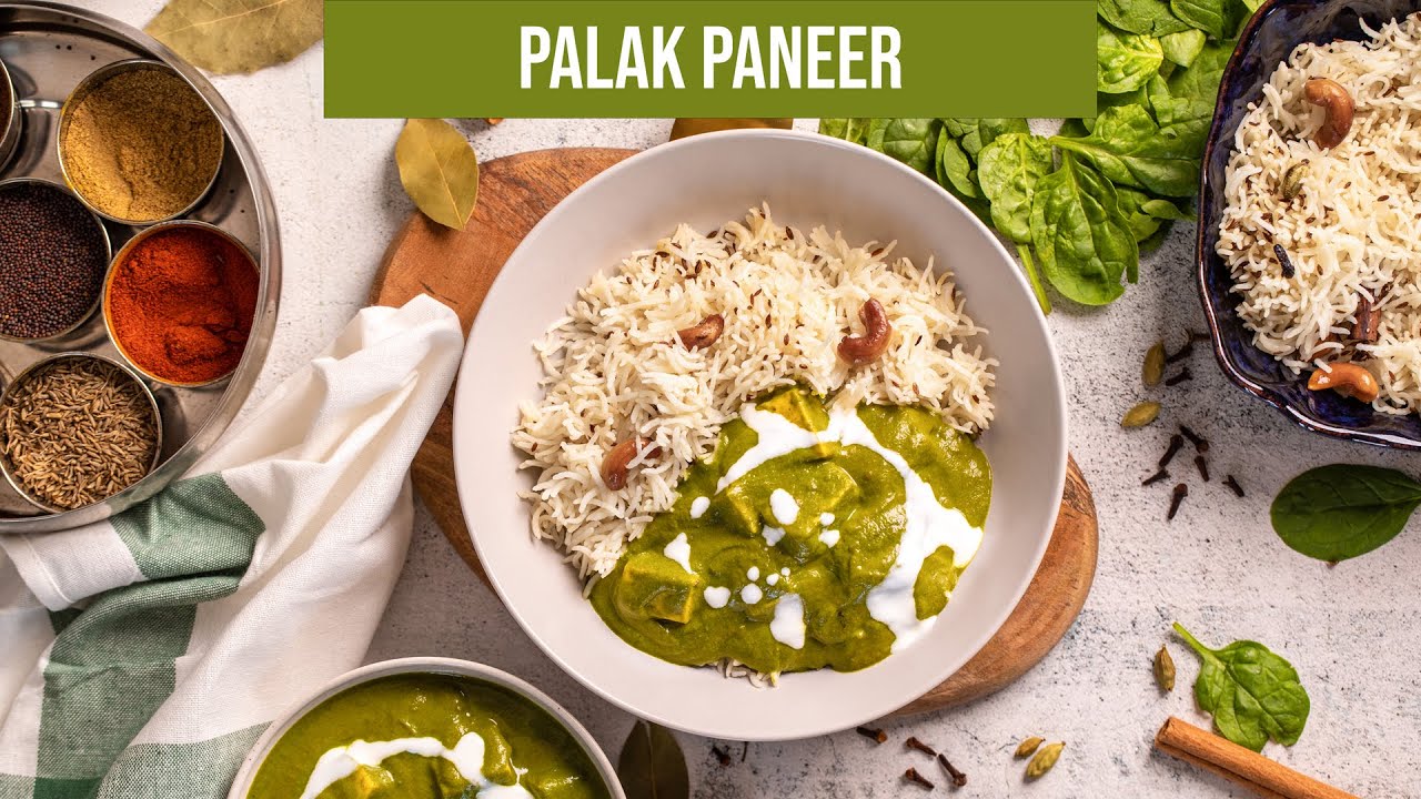 How To Make The Best Ever Palak Paneer & Jeera Rice Recipe || Infinity Platter || 2021