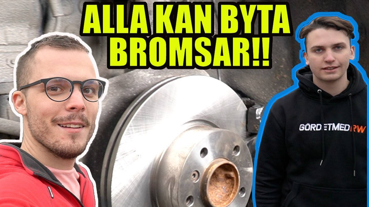 OSCAR G&Ouml;R ETT BROMSBYTE HELT SJ&Auml;LV!