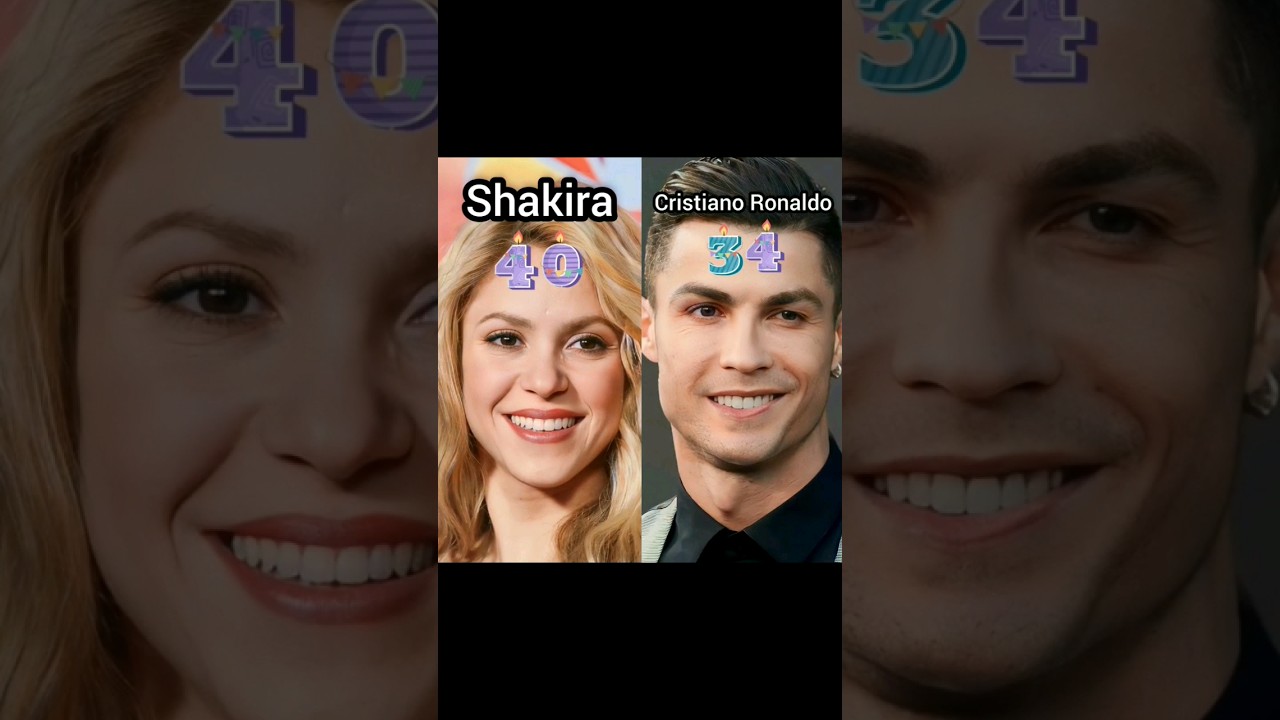 Shakira &times; Ronaldo over the years 🔥🔥