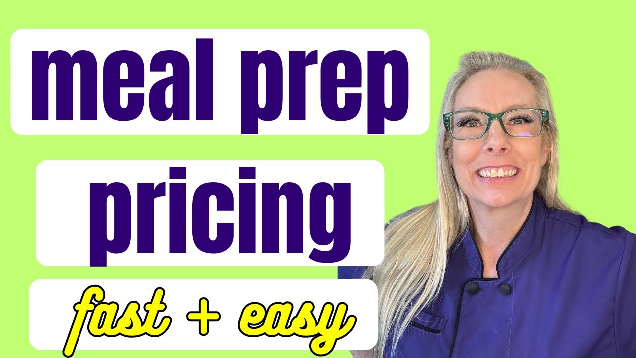 How to price your meal prep services
