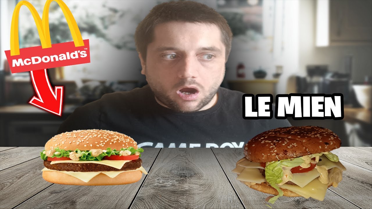 ASMR FR : RECETTE DU VRAI BIG TASTY (COMME AU MCDO) + DEGUSTATION