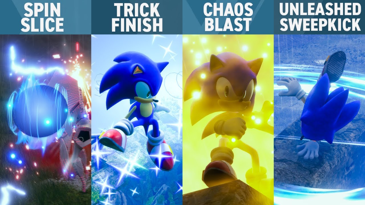 Sonic Frontiers: Amazing New Skills for Sonic