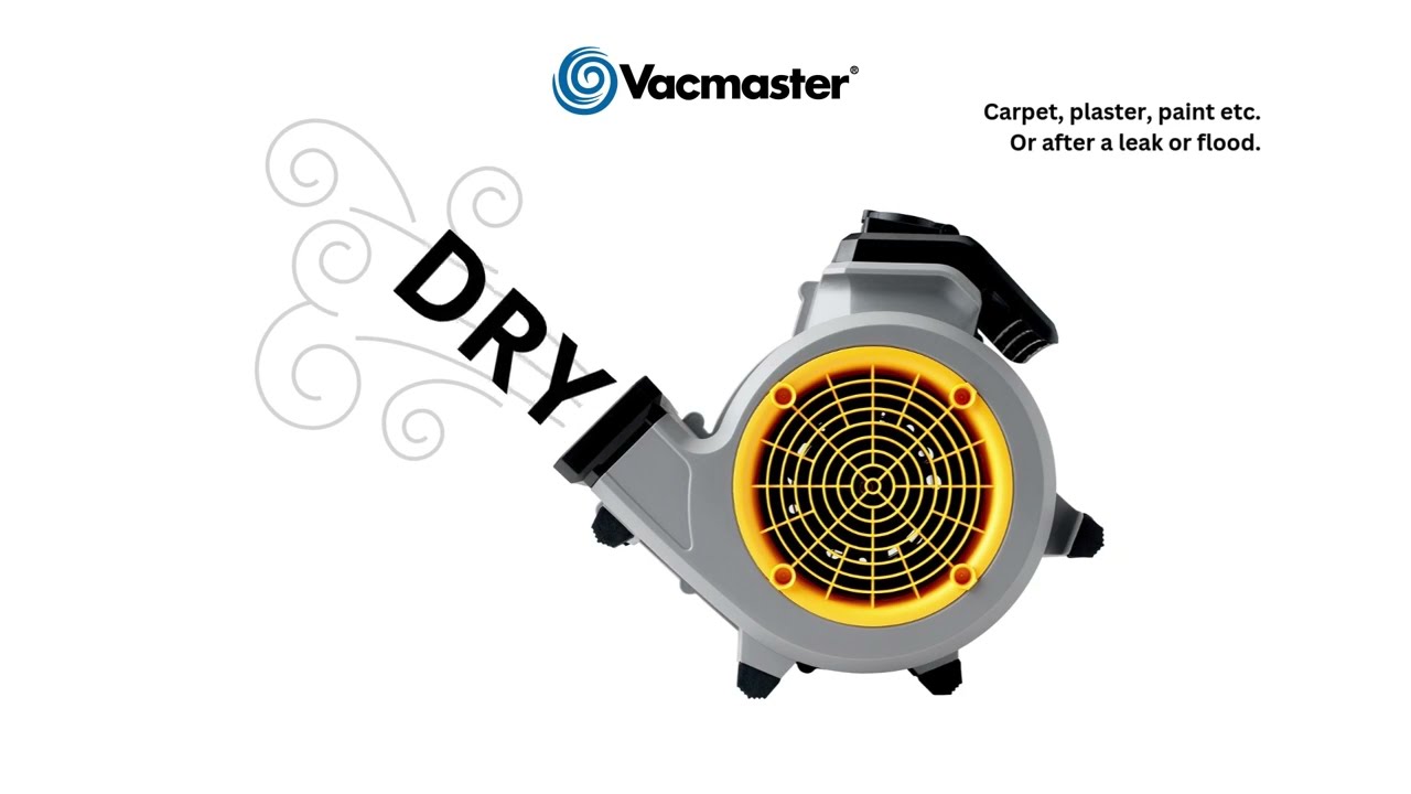 Vacmaster Air Mover Fans - Dry, Cool, Ventilate Promo - Landscape