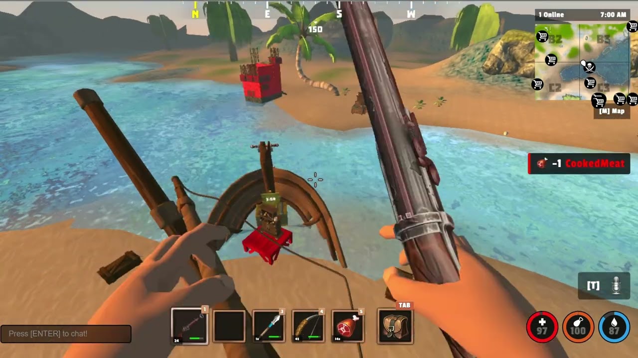 Tribals io Pirates and their Treasures