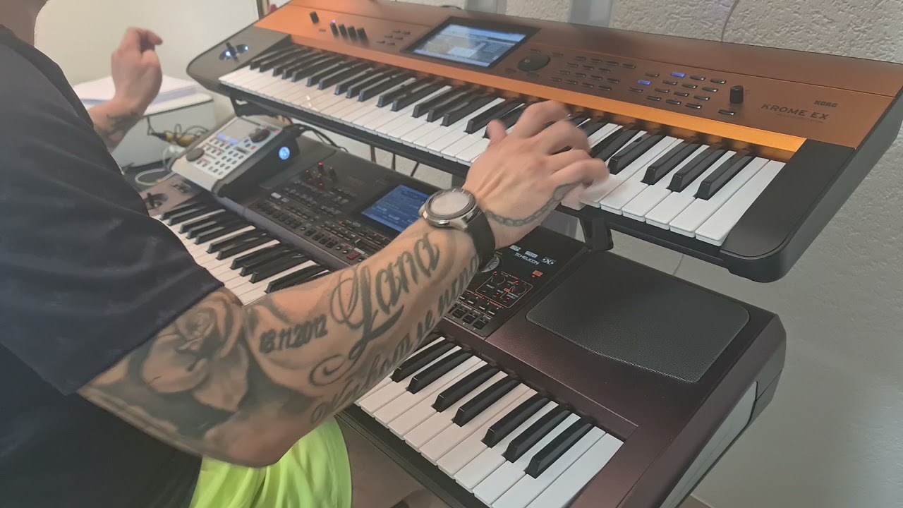 KOLO / Korg Pa1000 / Korg Krome / Juzisound 2 / PRESONUS STUDIOLIVE