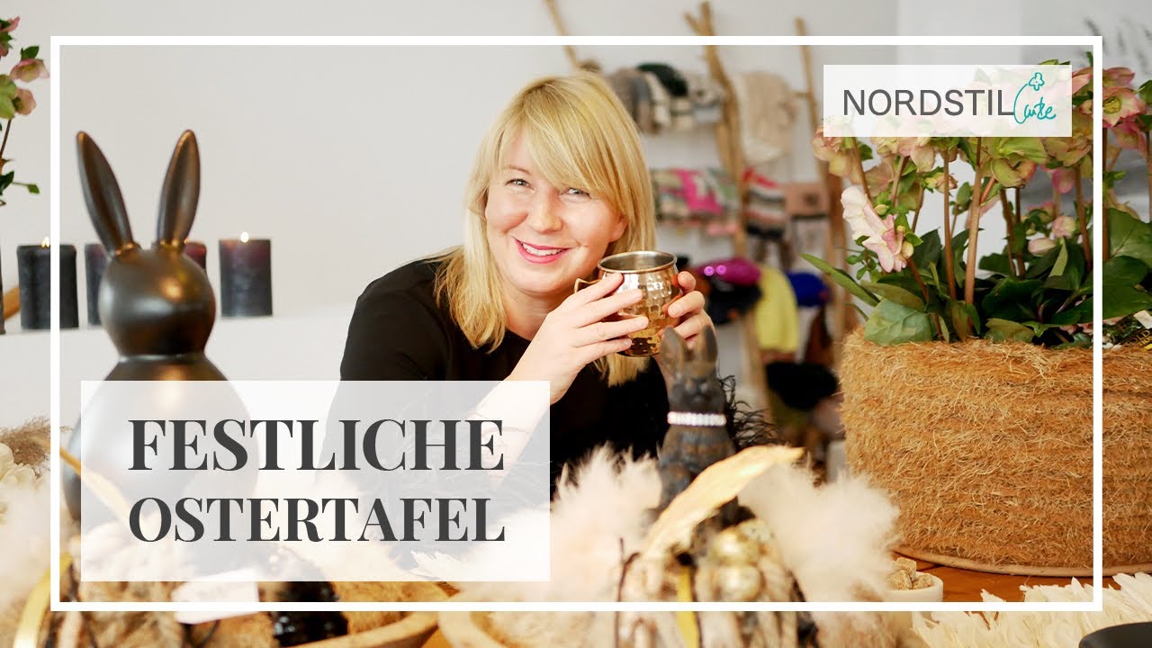 Festliche Ostertafel