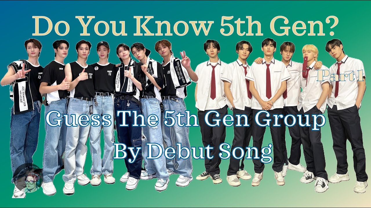 Guess The 5th Generation Kpop Group | Part 1 Boys