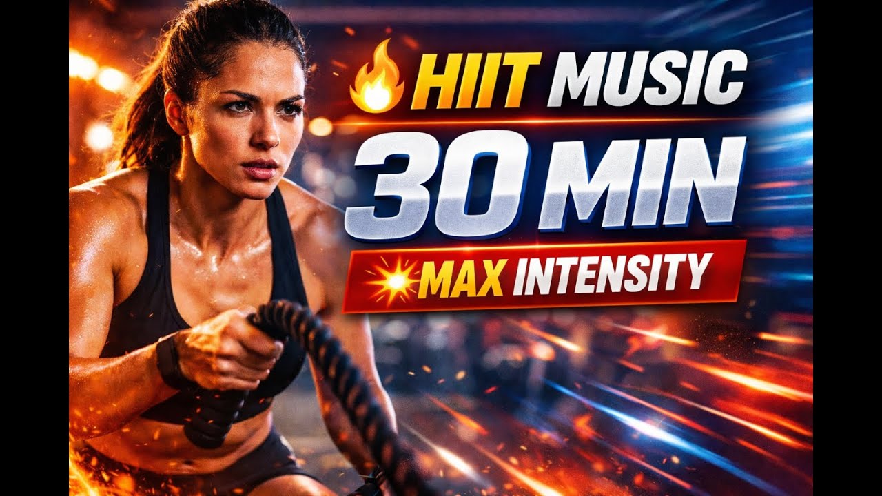 🔥 HIIT WORKOUT MUSIC 30 MIN | Playlist Explosive pour Brûler un Max 💪