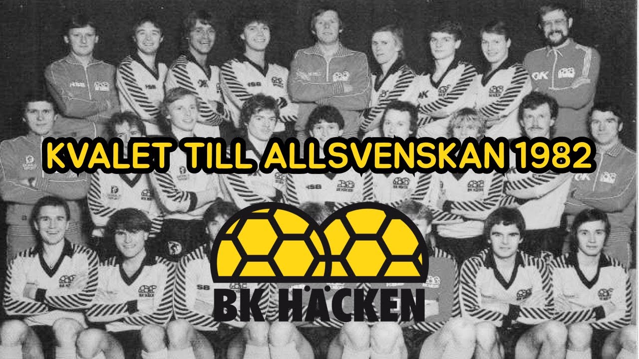 Filmen: Kvalet till Allsvenskan 1982 // BK Häcken - IFK Norrköping