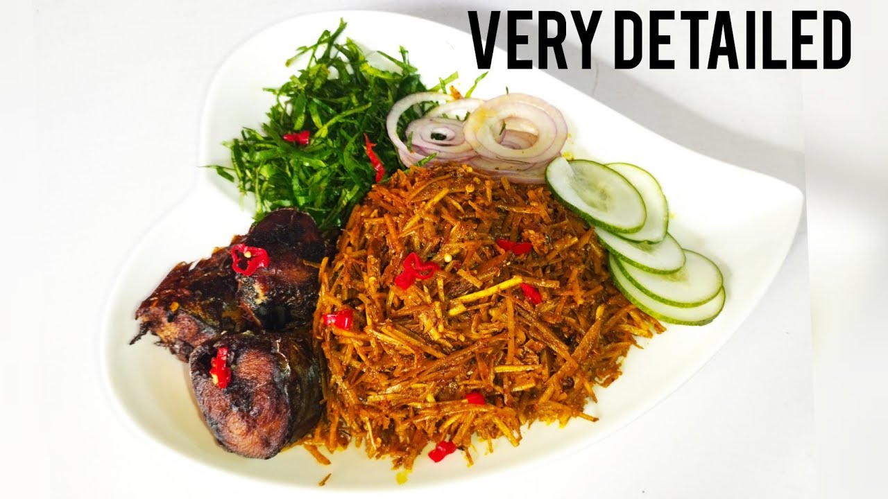 HOW TO MAKE ABACHA ENUGU/ABACHA AGWORAGWO/ABACHA RECIPE/ DETAILED ABACHA RECIPE.