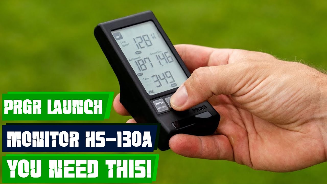 Unlock Your Golf Potential with the PRGR Launch Monitor HS-130A – Accurate & Affordable!