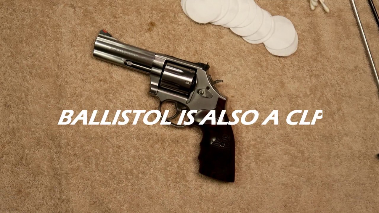 Чистка и смазка модели 686 Smith & Wesson