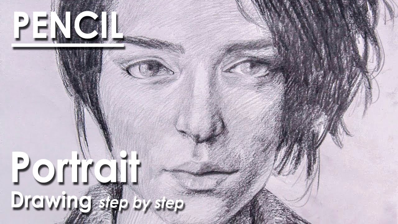 How to Draw & Shade A Female Portrait in Pencil | steps to follow