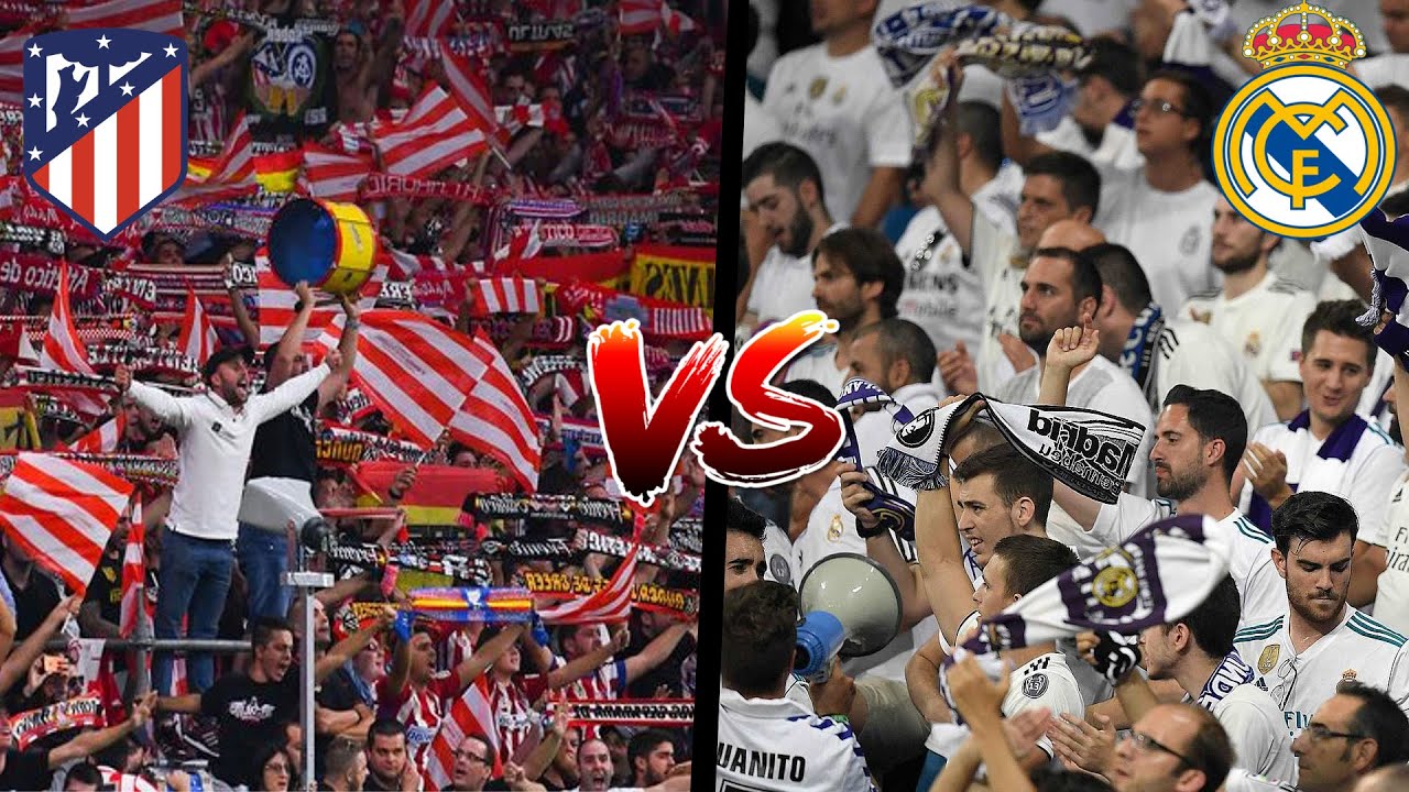 Atlético Madrid fans compared to Real Madrid fans