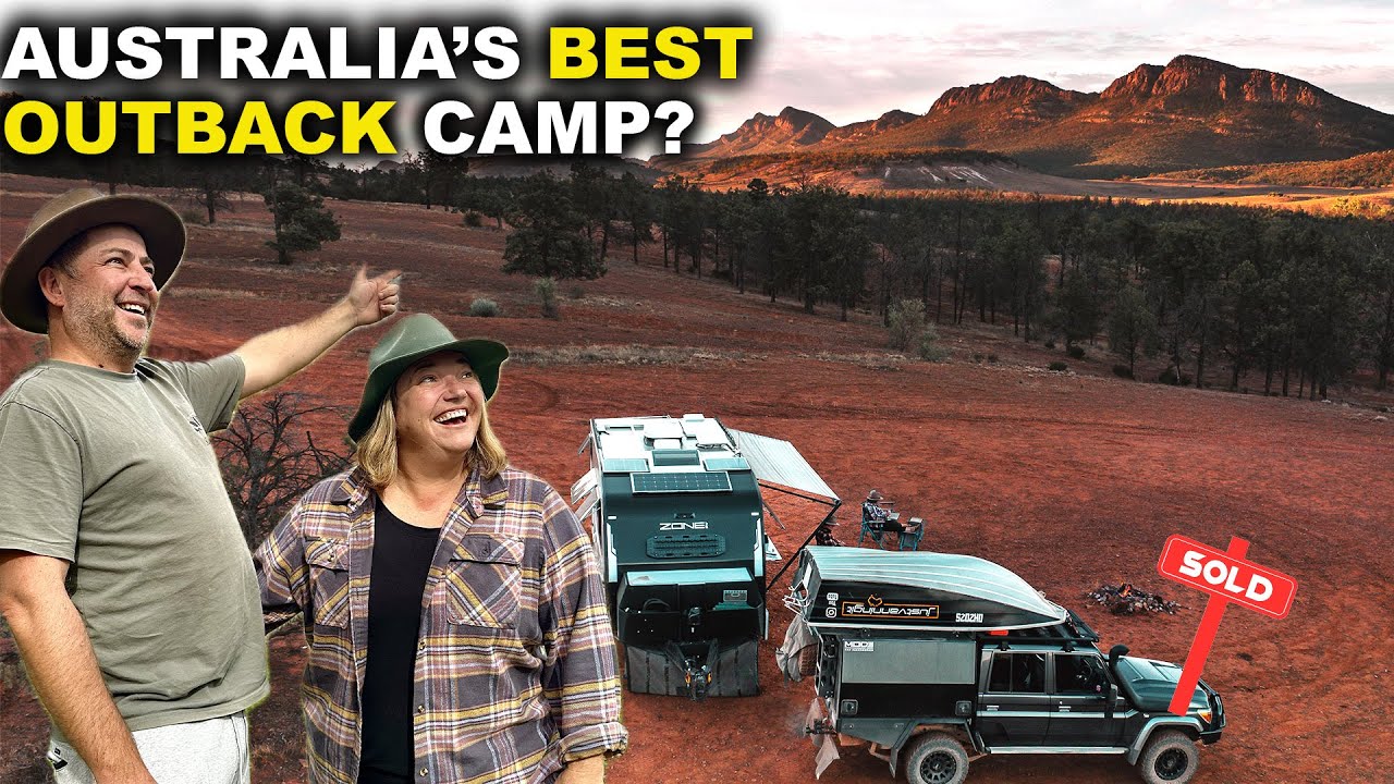 BEST CAMP IN THE FLINDERS RANGES [Caravanning Australia]