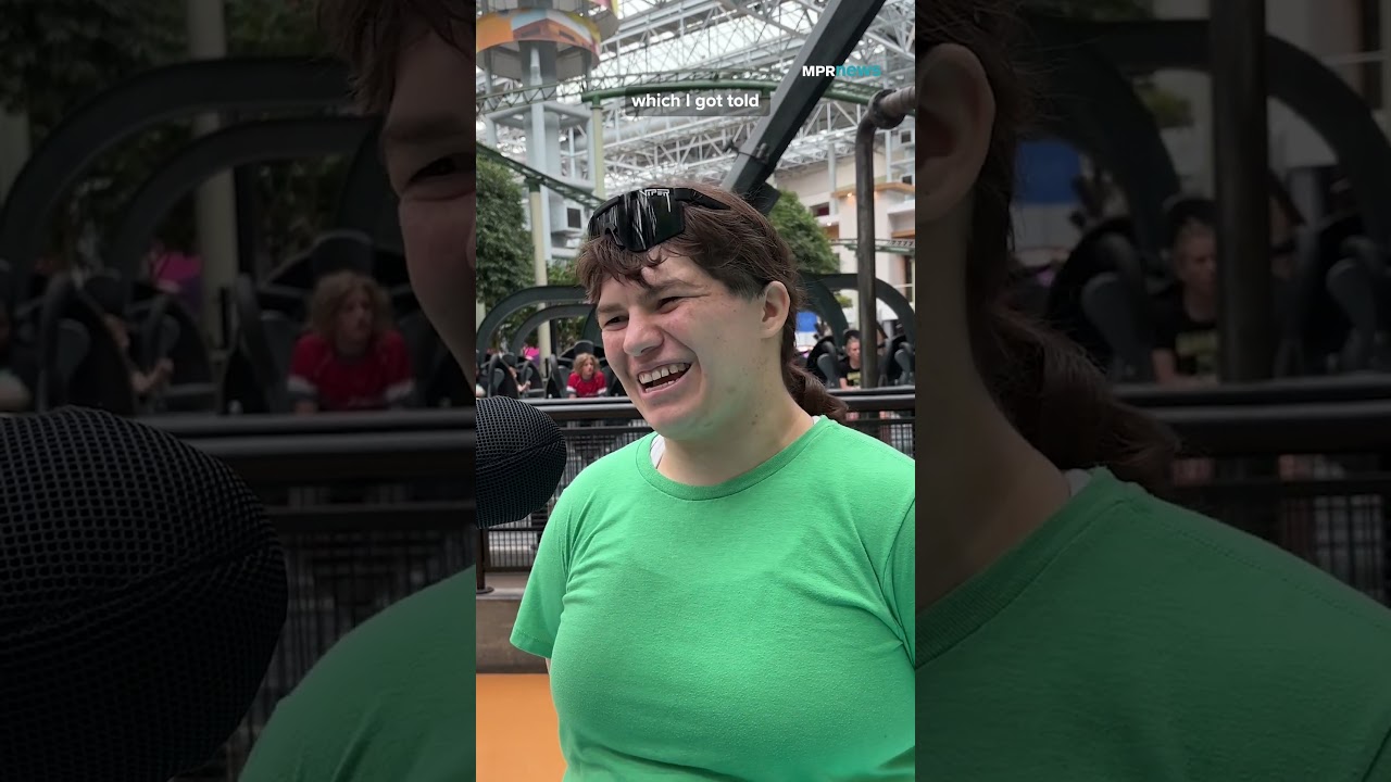 We met the Queen Spinner of Shell Shock at the Mall of America